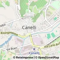 Mapa Canelli