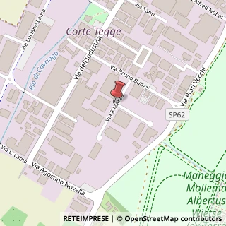 Mappa Via 8 Marzo, 4, 42025 Cavriago, Reggio nell'Emilia (Emilia Romagna)