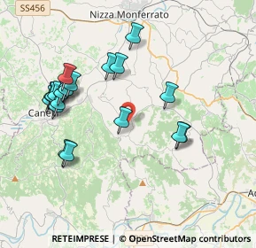 Mappa Regione Asinaria 2 ter, 14042 Rocchetta Palafea AT, Italia (3.9995)