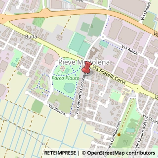 Mappa Via Angelo Masini, 1, 42124 Reggio nell'Emilia, Reggio nell'Emilia (Emilia Romagna)