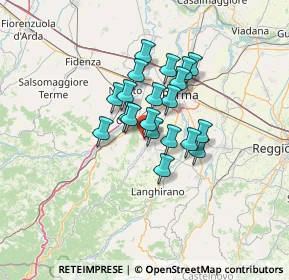 Mappa Via Campi, 43038 Sala Baganza PR, Italia (8.946)