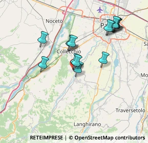 Mappa Via Campi, 43038 Sala Baganza PR, Italia (6.942)