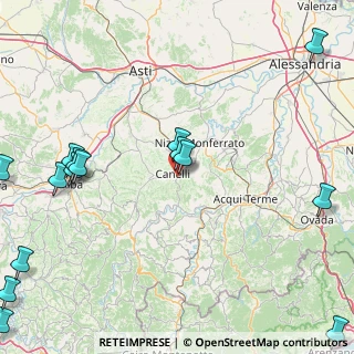 Mappa Strada Ghersi, 14053 Canelli AT, Italia (25.78733)