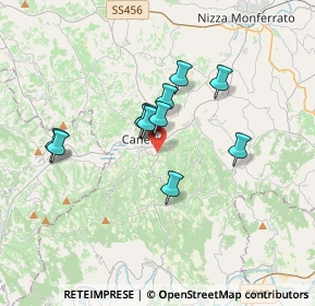 Mappa Strada Ghersi, 14053 Canelli AT, Italia (2.71545)