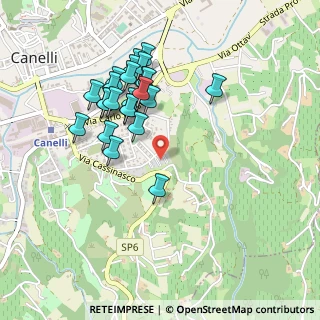 Mappa Strada Ghersi, 14053 Canelli AT, Italia (0.4472)