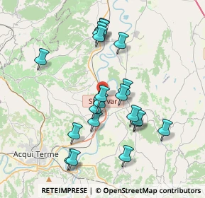 Mappa Super Strada, 15019 Strevi AL, Italia (3.6555)