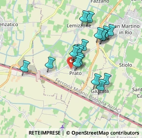 Mappa Via Pietro Rossi, 42015 Correggio RE, Italia (1.483)