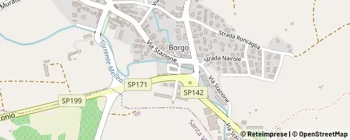 Mappa Monticello d'Alba