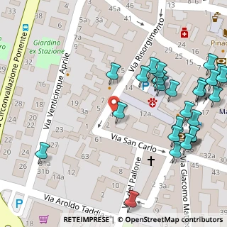 Mappa Piazza della Partecipanza, 40066 Pieve di Cento BO, Italia (0.08929)