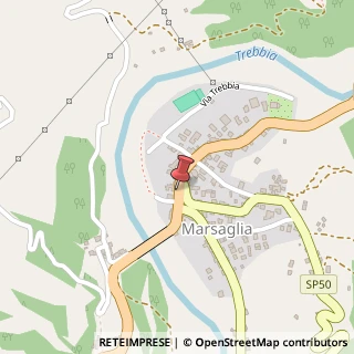 Mappa Via Genova, 72, 29020 Corte Brugnatella, Piacenza (Emilia Romagna)