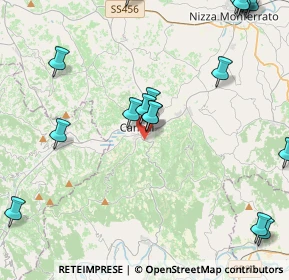 Mappa Via Cassinasco, 14053 Canelli AT, Italia (5.9665)