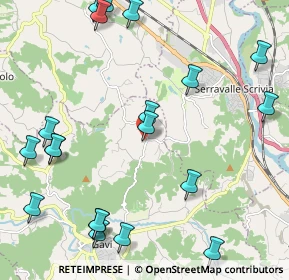 Mappa SP 162, 15066 Novi ligure AL (2.7825)