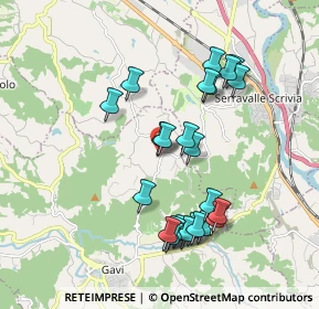 Mappa SP 162, 15066 Novi ligure AL (1.84583)