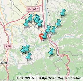 Mappa SP 162, 15066 Gavi AL, Italia (6.648)