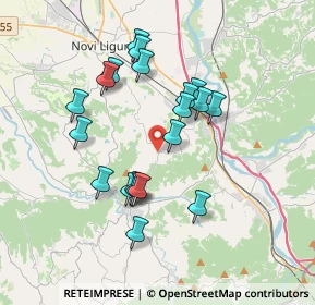 Mappa SP 162, 15066 Novi ligure AL (3.3185)