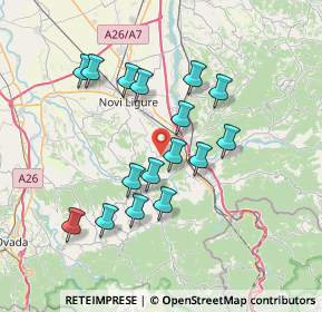 Mappa Strada Provinciale, 15066 Serravalle Scrivia AL, Italia (6.58625)