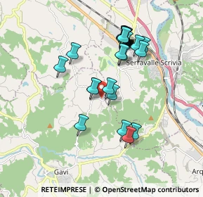 Mappa Strada Provinciale, 15066 Serravalle Scrivia AL, Italia (1.676)