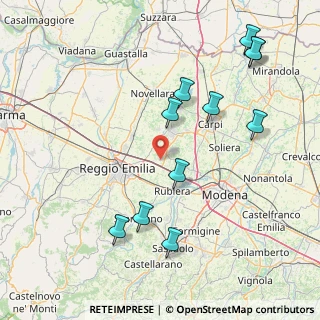 Mappa Via Contrada, 42015 Correggio RE, Italia (18.46182)