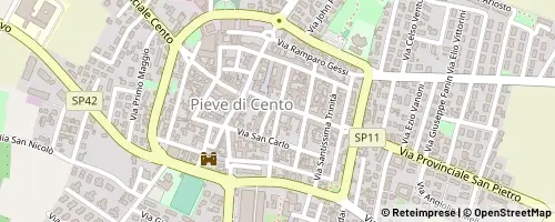 Mappa Pieve di Cento