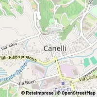 Kaart Canelli