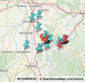 Mappa Strada Biola, 12042 Bra CN, Italia (10.0065)