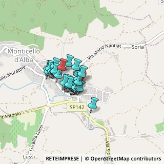 Mappa Strada Roncaglia, 12066 Monticello d'Alba CN, Italia (0.27037)