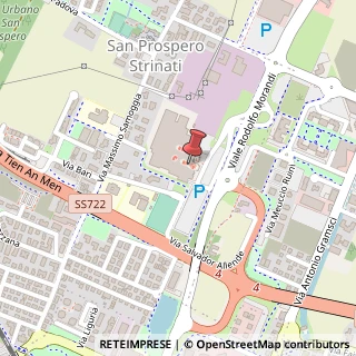 Mappa Viale Rodolfo Morandi, 16, 42124 Reggio nell'Emilia, Reggio nell'Emilia (Emilia Romagna)