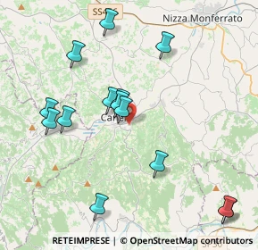 Mappa Via Don Severino de Faveri, 14053 Canelli AT, Italia (4.26071)