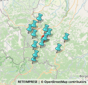 Mappa Via Trebbia, 29020 Corte Brugnatella PC, Italia (10.10385)