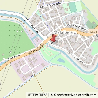 Mappa Via Fratelli Rosselli,  5, 40051 Malalbergo, Bologna (Emilia Romagna)