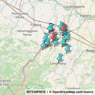 Mappa Strada delle Vigne, 43044 Collecchio PR, Italia (10.447)
