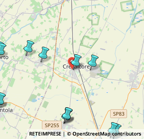 Mappa Via Pietro Mascagni, 40014 Crevalcore BO, Italia (6.53688)