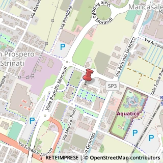 Mappa Via Terracini, 4, 42124 Reggio nell'Emilia, Reggio nell'Emilia (Emilia Romagna)