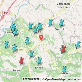 Mappa Via Prati, 12052 Neive CN, Italia (2.5705)