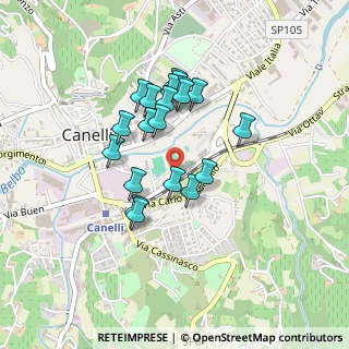 Mappa Via Ottavio Riccadonna, 14053 Canelli AT, Italia (0.3615)