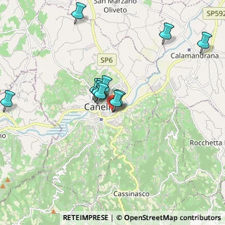 Mappa Via Ottavio Riccadonna, 14053 Canelli AT, Italia (1.6475)