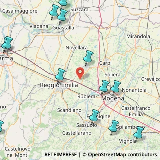 Mappa Via Dinazzano, 42015 Correggio RE, Italia (26.29786)