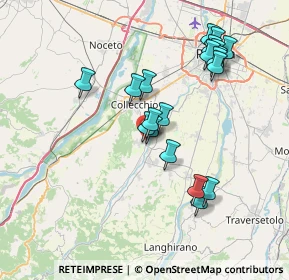 Mappa Via del Mulino, 43038 Sala Baganza PR, Italia (7.323)