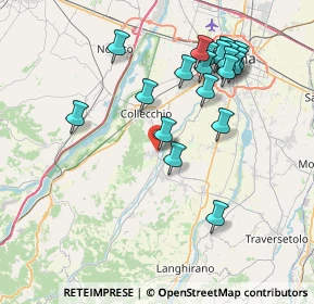 Mappa Via del Mulino, 43038 Sala Baganza PR, Italia (8.0015)