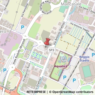 Mappa Via Meuccio Ruini, 2, 42124 Reggio nell'Emilia, Reggio nell'Emilia (Emilia Romagna)