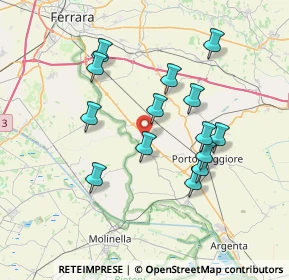 Mappa Via Medelana, 44019 Argenta FE, Italia (6.78143)