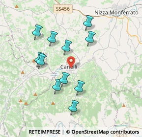 Mappa Via dei Prati, 14053 Canelli AT, Italia (3.54273)