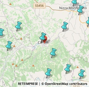 Mappa Via dei Prati, 14053 Canelli AT, Italia (5.79357)