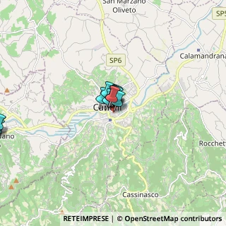Mappa Via dei Prati, 14053 Canelli AT, Italia (1.28692)