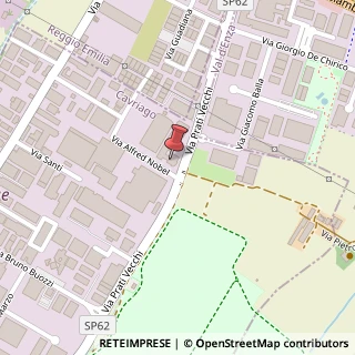Mappa Via Nobel, 2, 42025 Cavriago, Reggio nell'Emilia (Emilia Romagna)