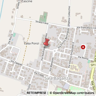 Mappa Via del Parmigianino, 5, 43038 Sala Baganza, Parma (Emilia Romagna)