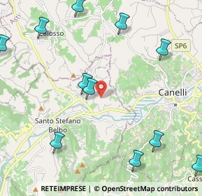 Mappa Frazione, 12058 Santo Stefano Belbo CN, Italia (2.82636)