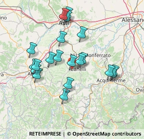 Mappa Frazione, 12058 Santo Stefano Belbo CN, Italia (13.8165)