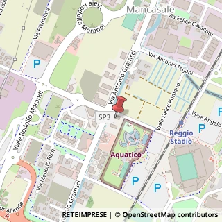 Mappa Via Gramsci, 15/a, 42124 Reggio nell'Emilia, Reggio nell'Emilia (Emilia Romagna)