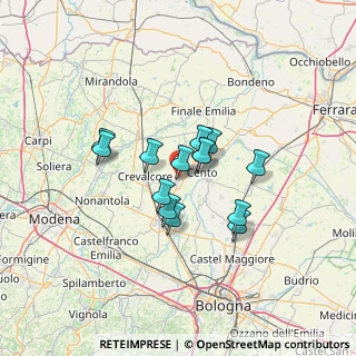 Mappa Via Ferranti, 40017 San Giovanni in Persiceto BO, Italia (9.59)